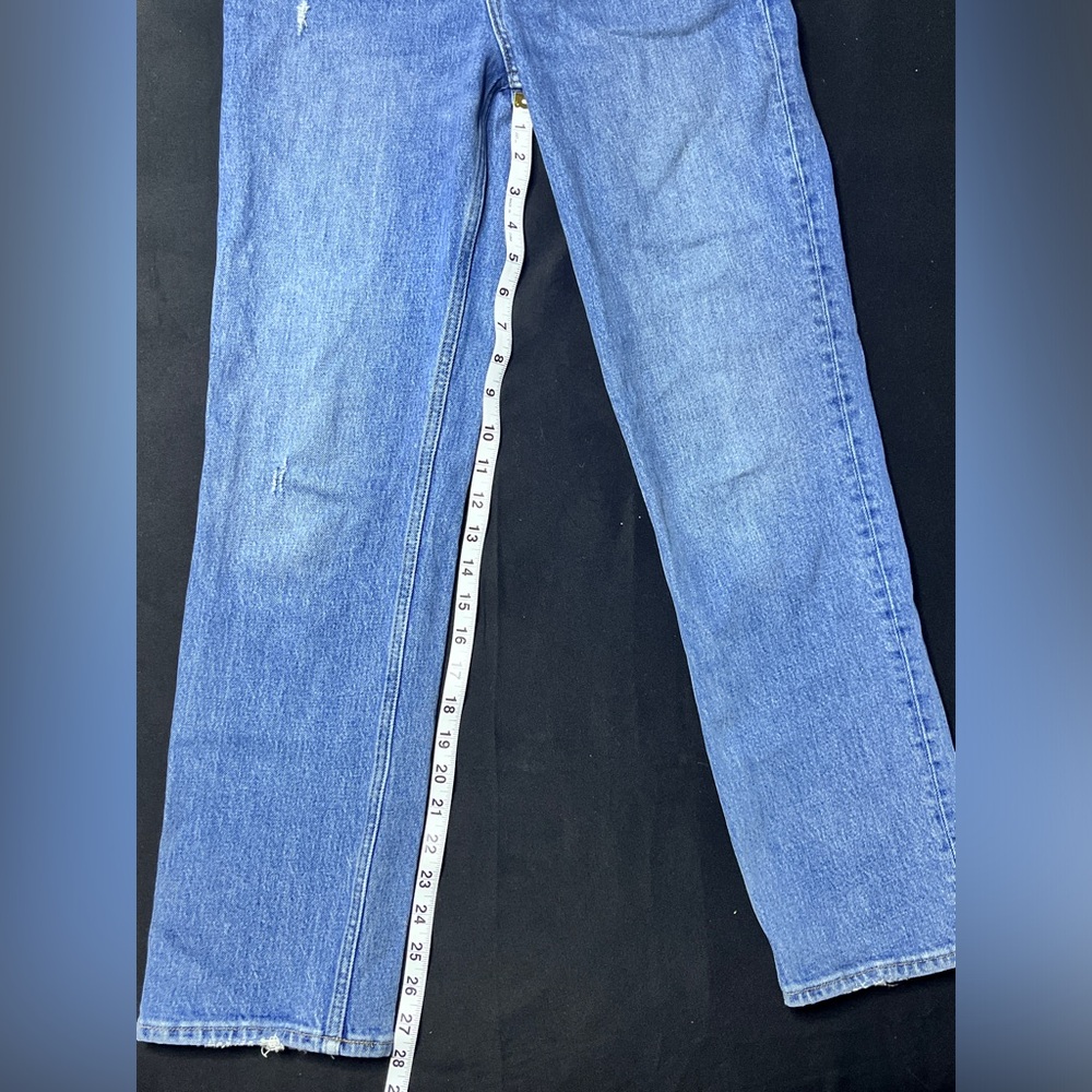 Abercrombie & Fitch Classic Straight Leg Blue Jeans Size 25 - Picture 3 of 5
